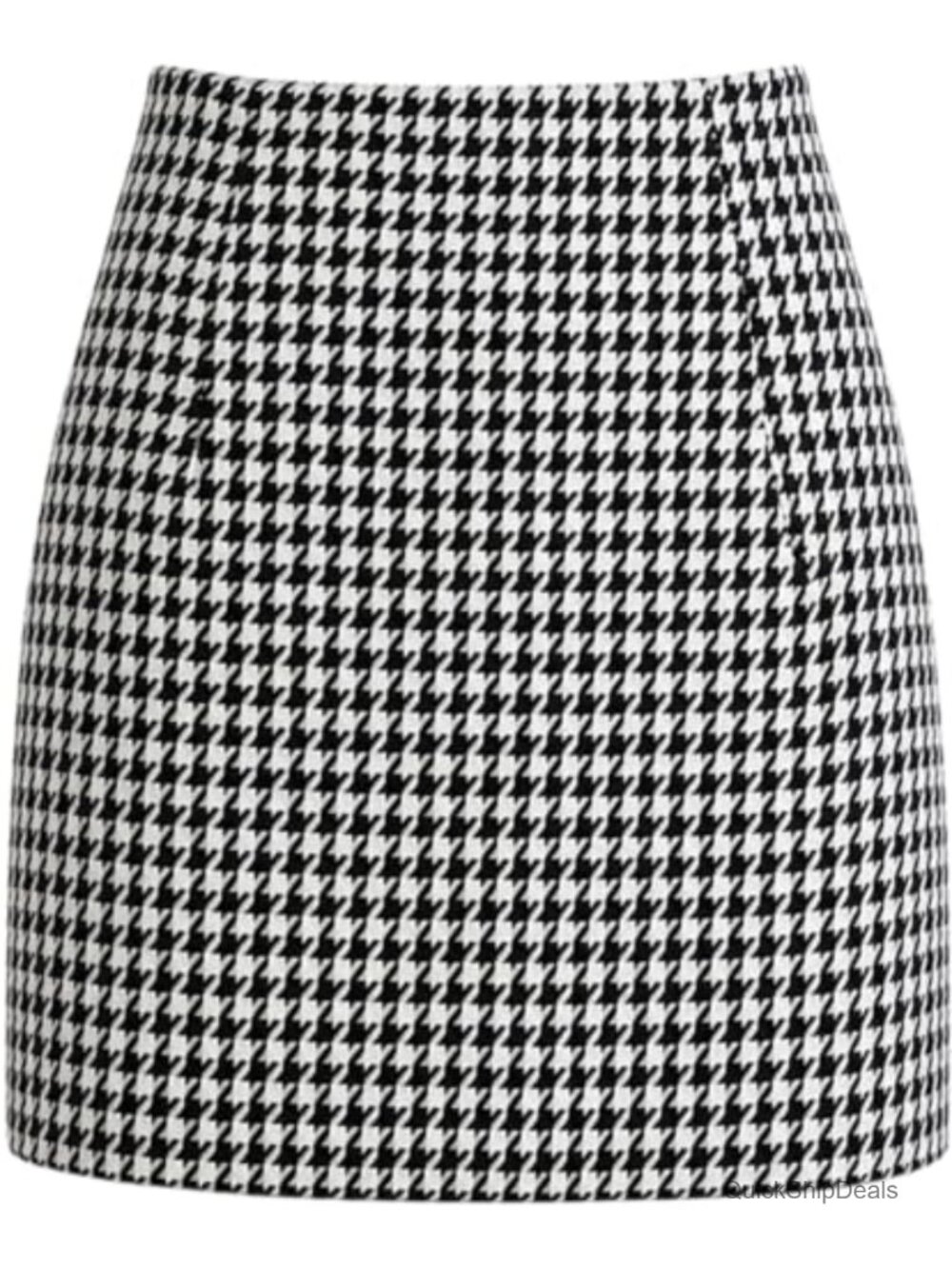 Women's High Waist Plaid Pencil Mini Skort 100% Polyester Bodycon